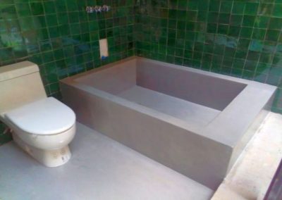 BAÑO de microcemento Mikrocem