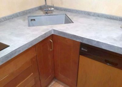 COCINA de microcemento Mikrocem