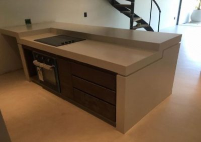 COCINA de microcemento Mikrocem