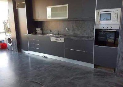 COCINA de microcemento Mikrocem