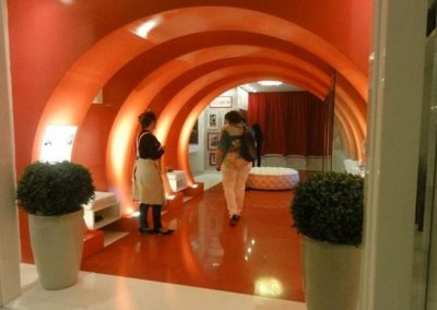 Microcemento Mikrocem en lugar público