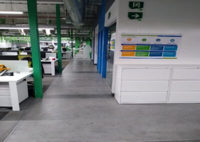 Microcemento Mikrocem en lugar público