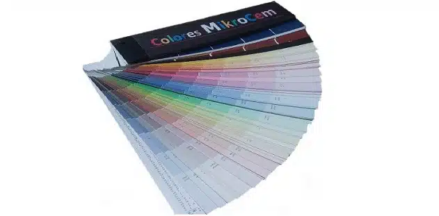 Abanico de Colores Mikrocem