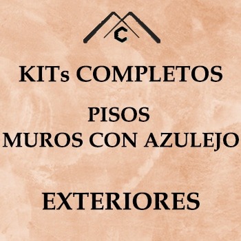 KIT para pisos en exteriores o baños